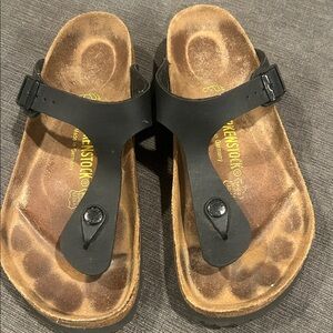 Birkenstock Women's‎ Gizeh black size 38